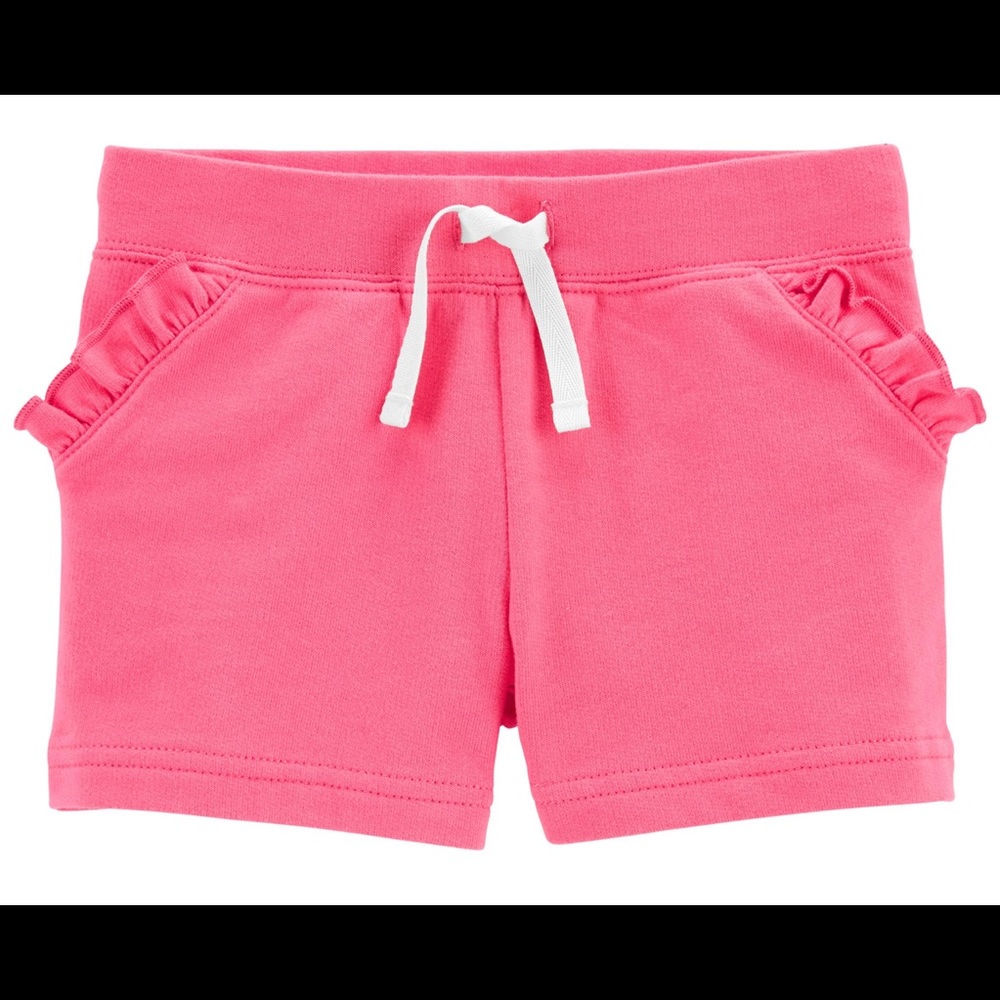 Ruffle Pull-On French Terry Shorts 🩳 ✨